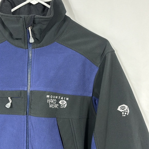 Mountain Hardwear Airshield Elite Blue & Black Jacket | Size Medium - Picture 6 of 11